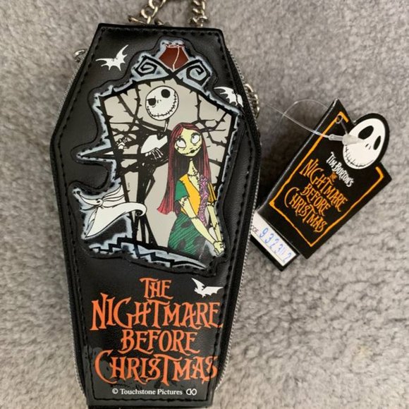 brand new! Nightmare Before Christmas mini coffin bag - Picture 1 of 5